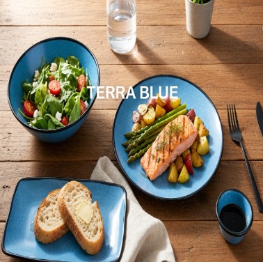 Terra Blue Melamina 